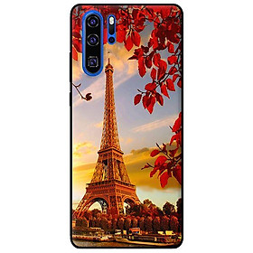 Ốp lưng in cho Huawei P30 Pro Tháp Eiffel Mùa Thu - Hàng chính hãng