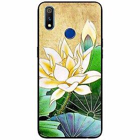 Ốp lưng dành cho Realme 3 mẫu Hoa Sen Vàng