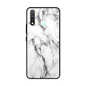 Ốp Lưng in cho Vivo Vivo Y19 /U3 /Y5s /U20 Mẫu Nền Đá Hoa 1 - Hàng Chính Hãng