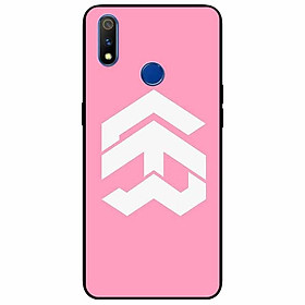 Ốp lưng in cho Realme 3 Pro Mẫu Năm Hồng Trắng