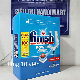 Viên rửa bát Finish Classic 110 viên Nhập khẩu chính hãng