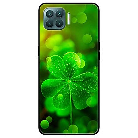 Ốp lưng dành cho Oppo A93 - F17 Pro mẫu Cỏ 4 Lá May Mắn