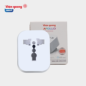 Phích cắm thông minh Điện Quang Apollo ĐQ SP1.1 01 Wifi (Kiểu 1 lỗ, sử dụng wifi)