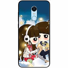 Ốp lưng dành cho Xiaomi Redmi Note 4x mẫu Cặp Đôi Đếm Sao