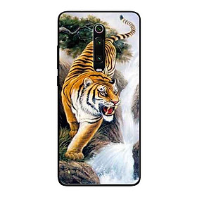 Ốp Lưng in cho Xiaomi Redmi K20 Pro Mẫu Nền Hổ Mẫu 2 - Hàng Chính Hãng