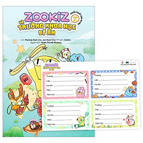 Zookiz Và Trường Khoa Học Bí Ẩn - Tập 3 - Truyền Thuyết Vịnh Hạ Long - Tặng Kèm 4 Nhãn Vở