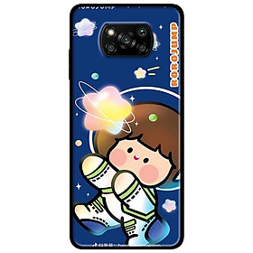 Ốp lưng dành cho Xiaomi Poco X3 mẫu Búp Bê Xanh và Sao