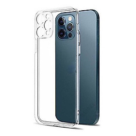 Ốp lưng cho iPhone 12 Pro Max hiệu Likgus Camera Glass Polycarbonate (không ố màu) - Hàng nhập khẩu