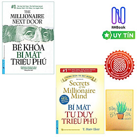 Sách - Combo Bẻ Khóa Bí Mật Triệu Phú + Bí Mật Tư Duy Triệu Phú