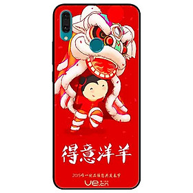 Ốp lưng in cho Huawei Y9 2019 Mẫu Múa Lân