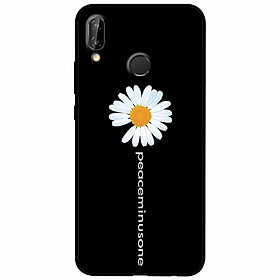 Ốp lưng in cho Huawei Nova 3i Mẫu Cúc Chữ Dài