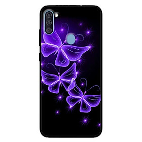 Ốp lưng dành cho Samsung A11 mẫu Bướm Tím