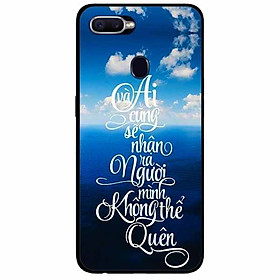 Ốp lưng in cho Oppo A7/ A5s Mẫu Không Thể Quên