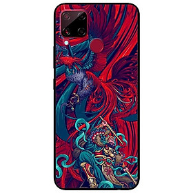 Ốp lưng dành cho Realme C15 mẫu Gà Đỏ