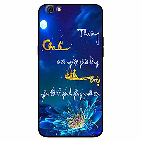 Ốp lưng in cho Oppo F1s/ A59 Mẫu Thư Pháp Cha Mẹ