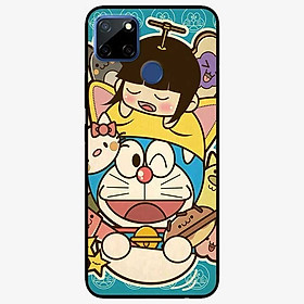 Ốp lưng dành cho Realme C12 mẫu Mèo Máy Nháy Mắt