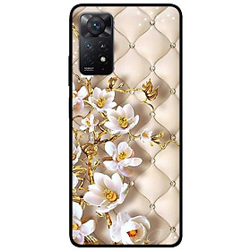 Ốp lưng dành cho Xiaomi Redmi Note 11 Pro 5G - Hoa Văn Nhánh Hoa Trắng