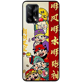 Ốp lưng cho Oppo A36 - A60 4G - A74 - A76 - A95 4G - A96 4G - Năm Ông May Mắn - Hàng Chính Hãng
