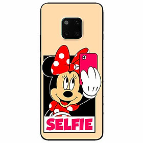 Ốp lưng dành cho Huawei Mate 20 Pro mẫu Chuột Nữ Chụp Hình