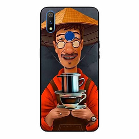 Ốp lưng in cho Realme 3 Pro Cà Phê Phin
