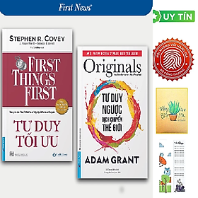  Combo Tư Duy Tối Ưu + Tư Duy Ngược Dịch Chuyển Thế Giới - First News (Tặng Kèm Bookmark CÚ MÈO + SỔ TAY XƯƠNG RỒNG)