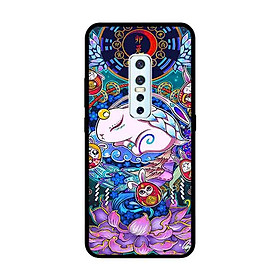 Ốp Lưng in cho Vivo V17 Pro Mẫu 12 Con Giáp Mẹo - Hàng Chính Hãng