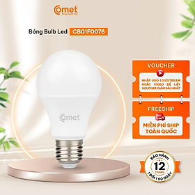 Bóng đèn Led Bulb Comet CB01F0076 công suất 7W ánh sáng trắng