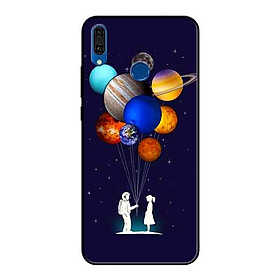 Ốp Lưng in cho Huawei Y9 2019 Mẫu Du Hành 3 - Hàng Chính Hãng