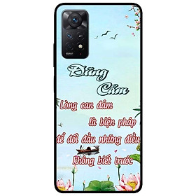 Ốp lưng dành cho Xiaomi Redmi Note 11 Pro 5G - Dũng Cảm Thư Pháp