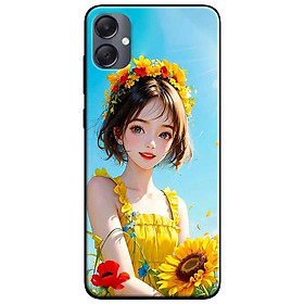 Ốp lưng cho Samsung A04 - A04S - A05 - A05S - Vương Miệng Hoa - Hàng Chính Hãng