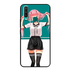 Ốp Lưng in cho Vivo Y15 Mẫu Cô Gái Anime - Hàng Chính Hãng