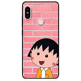 Ốp lưng in cho Xiaomi Redmi Note 5 Pro Mẫu Cô Gái Tóc Ngắn