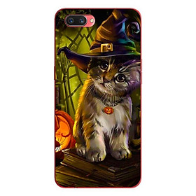 Ốp lưng in cho OPPO A5 mẫu Mèo Đội Nón - Hàng chính hãng