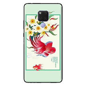 Ốp in cho Huawei Mate 20 Cá Ba Đuôi Đỏ - Hàng chính hãng