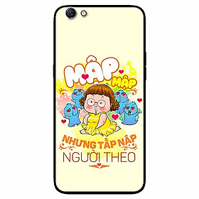 Ốp lưng in cho Oppo F3 Lite Mẫu Mập Tấp Người Theo Nữ