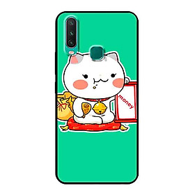 Ốp Lưng in cho Vivo Y15 Mẫu Mèo May Mắn 4 - Hàng Chính Hãng