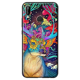 Ốp in cho Huawei Nova 3E Hươu Và Cá Rồng - Hàng chính hãng