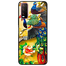 Ốp lưng dành cho Vivo Y20 - Y20s - Y12s mẫu Công Với Hoa