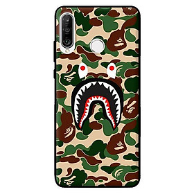Ốp in cho Huawei P30 Lite Bape Camo Xanh Lá - Hàng chính hãng