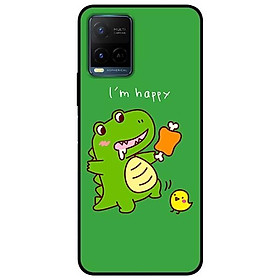 Ốp lưng dành cho Vivo Y21 - Vivo Y21s mẫu Cá Sấu Vui Vẻ