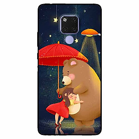 Ốp lưng dành cho Huawei Mate 20 mẫu Được Ôm Gấu