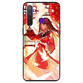 Ốp lưng in cho Realme 5 Mẫu Cherry Đỏ