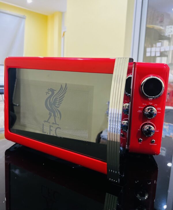 Lò vi sóng Swan Liverpool đỏ Hàng chính hãng