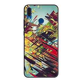 Ốp Lưng in cho Huawei Y9 2019 Mẫu Họa Tiết Bắn Nước - Hàng Chính Hãng