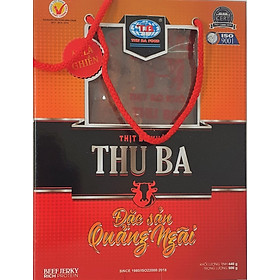 Bò Khô Thu Ba 500g loại miếng