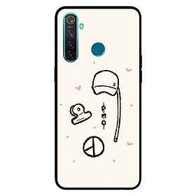 Ốp Lưng in cho Realme 5 Mẫu Nón PMO - Hàng Chính Hãng
