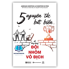 Sách - 5 nguyên tắc bất biến để xây dựng đội nhóm vô địch (MC)