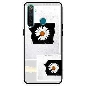 Ốp lưng in cho Realme 5, Realme 5s, Realme 5i Mẫu Hai Khung Hoa Cúc