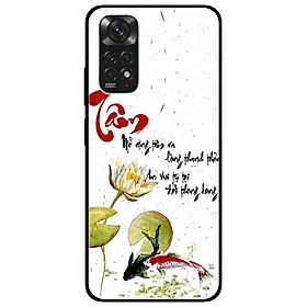 Ốp lưng dành cho Xiaomi Redmi Note 11 4G - Thư Pháp Tâm