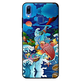 Ốp in cho Vivo Y91 Mưa Cá Chép - Hàng chính hãng